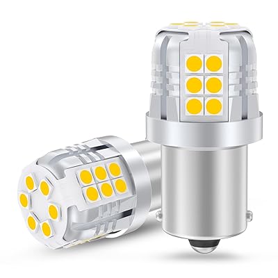 楽天プロフェッシャナルAS25 シングル球 BA15S P21W G18 LEDバルブ LEDライト LEDランプ30連3030SMD 汎用 変換 超高輝度 DC12V車用 無極性 車検対応 ホワイト 6000-6500K （2個セット）