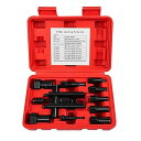 GOODCHI パイロットベアリングプーラーセット 内掛け対応 内掛けタイプ 8-29mm 耐摩耗 ベアリング交換 工具 ベアリングリムーバー 収納ケース付き