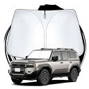 ruiya 2024新型 トヨタ ランドクルーザー250 ランクル250 専用 サンシェード フロントガラス用 パラソル 車用サンシェード UVカット 日よけ ...