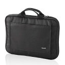 エレコム パソコンケース PCケース 15~16.4インチワイド 15.6インチ macbook pro 15 MacBook Pro 14 MacBook Air 15対応 取っ手付 ブラック BM-IB017BK