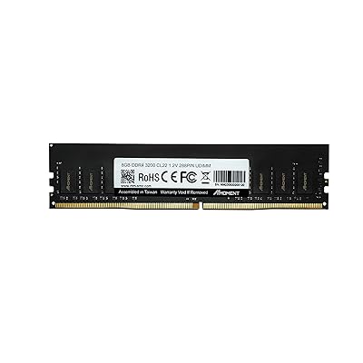 MMOMENT DDR4 8GB 3200Mhz UDIMM デスクトップPC用メモリ (CL22/1.2V/288ピン)