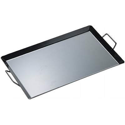 キャプテンスタッグ(CAPTAIN STAG) バーベキュー用 鉄板 ニューアイガーグリドル S 370×240mm M-6572