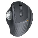 ProtoArc トラックボールマウス EM01 NL 2.4GとBluetooth両対応 3台デバイス同時接続ワイヤレスマウス 5段階調節DPI 7ボタン トラックボールマウス無線 windows/mac/iPad対応 USB-C充電式 900mA