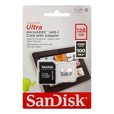 SanDisk Ultra 128GB 100MB/s UHS-I Class 10 microSDXC Card SDSQUNR-128G-GN3MN 海外パッケージ品 SanDisk Ultra 128GB 100MB/s UHS-I Class 10 microSDXC Card SDSQUNR-128G-GN3MN 海外パッケージ品