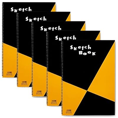 マルマン スケッチブック A3 図案シリーズ 画用紙 並口 24枚 5冊セット S115X5