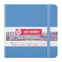 ターレンスジャパン(Talens Japan) アートクリエーションスケッチブック 絵を描く手帳 12×12cm レイクブルー T9314-214M 44183...