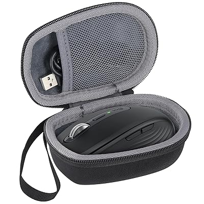 ロジクール Logicool MX ANYWHERE 3S MX1800GR/MX ANYWHERE 3 MX1700GR/MX ANYWHERE 2S MX1600CR ワイヤレス マウス グラファイト 専用収納ケース（ケースのみ）-Aenllos