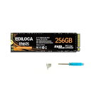 EDILOCA EN605 SSD 256GB PCIe Gen 3.0×4 NVMe1.3 M.2 2280 内蔵型SSD 3D TLC NANDフラッシュ搭載 最大読み込み2050MB/s ノートパソコンとデスクトップパソコン に対応 3年 (2(2)