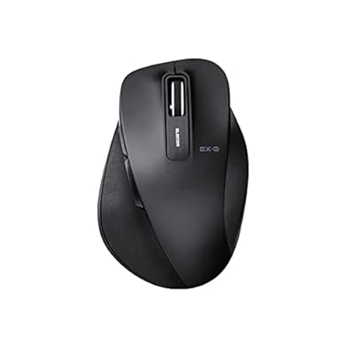 エレコム ワイヤレスマウス 静音 握りの極み Mサイズ 5ボタン ブラック M-XGM10DBSBK エレコム ワイヤレスマウス 静音 握りの極み Mサイズ 5ボタン ブラック M-XGM10DBSBK