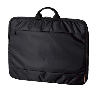 エレコム パソコンケース PCケース 15.6インチ (macbook pro 15) ケース ハンドル付き 前面ポケット ブラック BM-IBH15BK