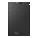 バッファロー SSD 外付け 500GB USB3.2Gen1 ポータブル コンパクト PS5/PS4対応(メーカー動作確認済) ブラック SSD-PG500U3-BC/N(2)