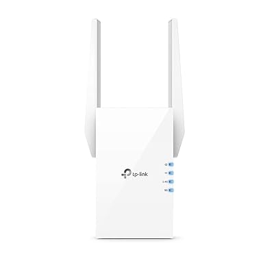 TP-Link WIFI 中継器 WiFi6 無線LAN 1201Mbps (5GHz) + 574Mbps (2.4GHz) 11ax APモード ギガ有線LANポート RE605X/A