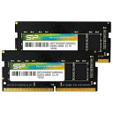 シリコンパワー ノートPC用メモリ DDR4-2666(PC4-21300) 16GB×2枚 260Pin 1.2V CL19 Mac対応 SP032GBSFU...