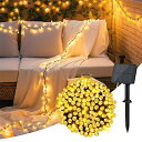 cshare LED イルミネーションライト ソーラー LED ストリングライト ソーラー イルミネーションライト 5M 50LED ソーラーライト 屋外 IP...