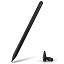 Stouchi スタイラスペン iPad ペンシル 磁気吸着充電式 タッチペン フル充電後自動充電停止 傾き感知 パームリジェクション 自動スリープ 途切れも遅...
