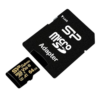 シリコンパワー 高耐久microSD カード 64GB class10 UHS-1 U3 V30 A1 4K対応 繰り返し録画 ドラレコ 監視カメラ SP064GBSTXDV3V1HSP