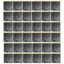 ZHUBANG 制振シート100mm×100mm×2mm 30枚入り 防音フォームパネル 断熱マット吸音マットシート 自動車用断熱フォーム デッドニング(ブラック)