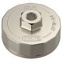 トネ(TONE) オイルフィルターレンチ(カップ形) 3FW-64 差込角9.5mm(3/8") φ64