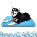 MARUNDA ペットひんやりマット 犬 猫 クールシート 冷えひえ 100*70cm ゆっくり眠れる 接触冷感 洗える 夏対策 Lサイズ 中型犬 大型犬(4)