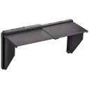 槌屋ヤック(Tsuchiya Yac) 車内用品 ポータブルナビ用 バイザー ブラック 対応モニター5.8~8.0インチ VP-72
