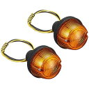 キジマ(Kijima) カウルタイプウインカーランプ CB72 116x40x38mm 汎用 アンバー 2個入り 219-5054