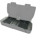 ボンフォーム(BONFORM) シートクッション ベーシックレザー 軽自動車 ツイン ストッパー付き ツイン113x45x2cm ブラック 5345-22BK