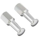 キジマ(Kijima) バイクパーツ 荷掛ナット M10mm P1.25 メッキ 2個セット 211-3011