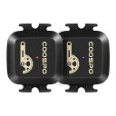 COOSPO ケイデンススピードセンサー ANT+ Bluetooth 4.0対応接続 自転車コンピュータ用 バイクアクセサリー IP67級防水 日本語説明書付け 【二点セット】(4)