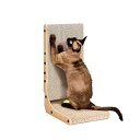 EHEYCIGA 猫 爪研ぎ 猫 爪とぎベッド 猫 家 M 猫グッズ 猫の爪とぎ段ボール(L字型,29x24.5x48cm)