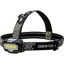 GENTOS(ジェントス) LED ヘッドライト 単4電池式 強力 400ルーメン 白/赤 2色 コンブレーカー CB-443D COBライト