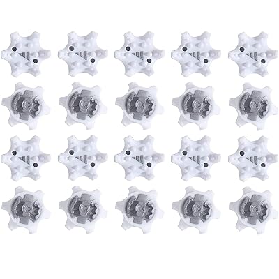 サムコス ゴルフ スパイク交換用ゴルフシューズ スパイク鋲 20個入れ ゴルフスパイク鋲 ソケット式 ス..