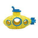 Charmoon 水槽 オブジェ 潜水艦 船 サブマリン 隠れ家 シェルター アクアリウム オーナメント おしゃれ 置物 (イエロー)