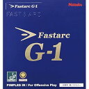 ニッタク(Nittaku) 卓球 ラバー ファスタークG-1 裏ソフト テンション レッド MAX NR8702(4)