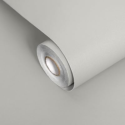 FOLU 壁紙シール おしゃれ つや消し（40CM×5M一巻）リメイクシート はがせる 壁紙 補修 模様替え 多用途 壁紙の上から張る壁紙 のり付き 厚手 防汚 防カビ 耐熱 はがせる 壁紙 はがせるシール(4)