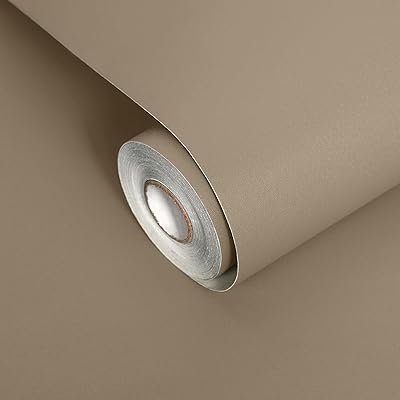 FOLU 壁紙シール おしゃれ つや消し（40CM×5M一巻）リメイクシート はがせる 壁紙 補修 模様替え 多用途 壁紙の上から張る壁紙 のり付き 厚手 防汚 防カビ 耐熱 はがせる 壁紙 はがせるシールのサムネイル
