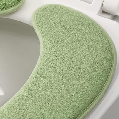 SHIEN 便座シートフランネル 便座カバー 【3セット入り】消臭 洗える ずれない トイレ 便座カバー吸着..