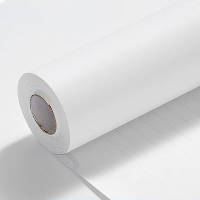 壁紙 白 TACHIO 61cmx10m 壁紙シート 無地 はがせる壁紙 防水防油 リメイクシート テーブル 家具 DIY ..