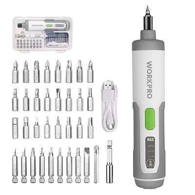WORKPRO ưɥ饤С ɥ饤Сå ɥ쥹ɥ饤С 3.6V ż ưؼ ȥ륯Ĵǽ ư LED饤...