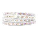 BTF-LIGHTING WS2812B LEDテープライト 5050 SMD RGBIC 合金ワイヤー 1m 60LEDs 個別にアドレス指定可能 切断可能 プログラマブル可能 DC5V ドリームフルカラー 夢幻色 ネオピクセル 白PCB IP67