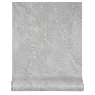 FOLU 壁紙シール コンクリート シール 厚手（60CM×10M一巻）リメイクシート 大理石 シート はがせる 壁紙 コンクリート 剥がせる壁紙 補修 模様替え 多用途 壁紙 のり付き 壁がみシール 防汚 防カビ 耐熱 はがせる 壁紙 はがせるシーのサムネイル