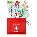 【防災士】OHKEY 救急セット ファーストエイド キット ポイズンリムーバー 登山 アウトドア 防災 救急箱 小型