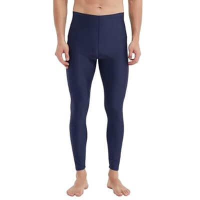 [Sillictor] ラッシュガード トレンカ メンズ レギンス 水着 スパッツ 9分丈 水陸両用 スイムウェア コンプレッション タイツ スポーツ スイム ラッシュトレンカ [UVカット・冷感速乾] yc1119na-M