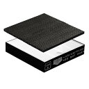 FETION 集塵フィルター KAFP080B4 / 脱臭フィルター 2291097 ダイキンと取付互換性のあるフィルター 2点セット 空気清浄機用交換フィルター 互換フィルター