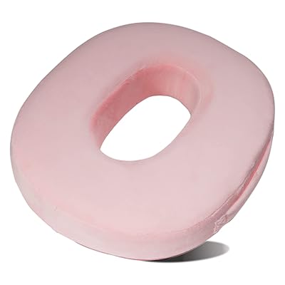 円座クッション ドーナツクッション 産後 痔 高反発 (さくらピンク)(3)