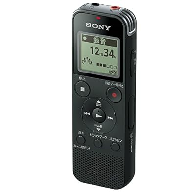 ソニー(SONY) ICレコーダー usb 4GB リニアPCM録音対応 FMラジオチューナー内蔵 ブラック ICD-PX470F B
