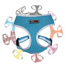 THAIN 小型犬 ハーネス 猫 ベストハーネス 胴輪 小型犬 ペット用品 3M反射材料 訓練 ナイロン製 犬 ハーネス に向け 通気性 調節可能 (XS, ブルー反射)