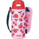 サーモス 水筒 真空断熱ストローボトル 400ml ピンクレッド 保冷専用 FHL-402F PK-R