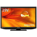 シャープ 19V型 液晶 テレビ AQUOS 2T-C19DE-B ハイビジョン 外付けHDD裏番組録画対応 2021年モデル ブラック(2)