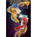 BetterJonny ダイヤモンドの絵画、5Dダイヤモンドアート鯉ダイヤモンド絵画クロスステッチハンドメイド DIY 手芸キット 30x50cm…