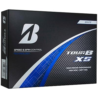 Bridgestone GOLF ゴルフボール TOUR B XS 2024年モデル ホワイト 1ダース[12個入り]